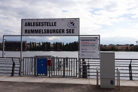 Anlegestelle Rummelsburger Bucht / See